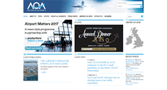 Desktop Screenshot of aoa.org.uk